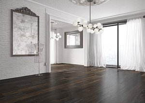 parisian interior 3D model