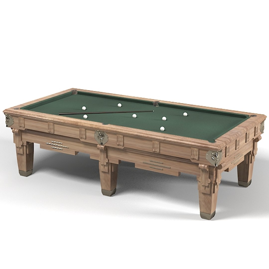 3d pool table classic