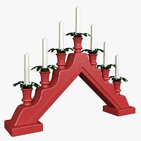 Candle Holder with Animated Flames