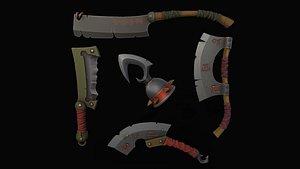 3D Cleaver-Knifes