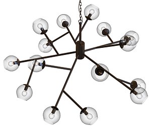 chandelier lamp lights 3D