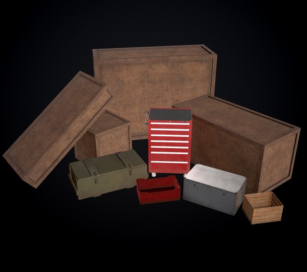 Crate Military 3D Models for Download | TurboSquid