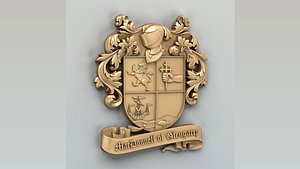 Coat of arms decorative 004