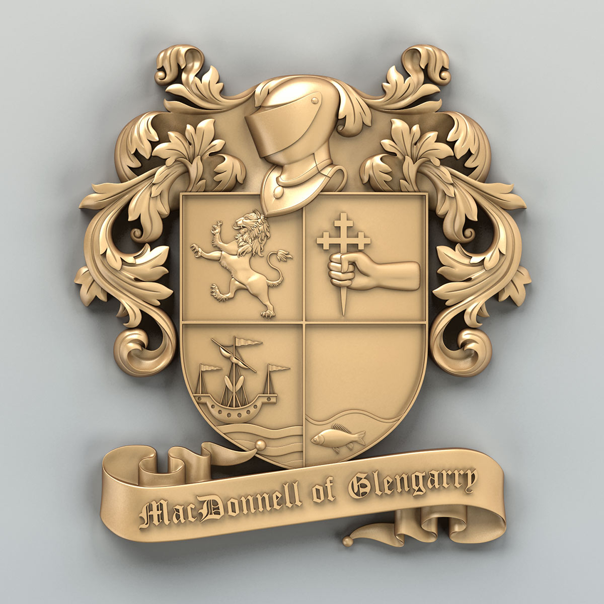 3D emblem logo crest - TurboSquid 1554588
