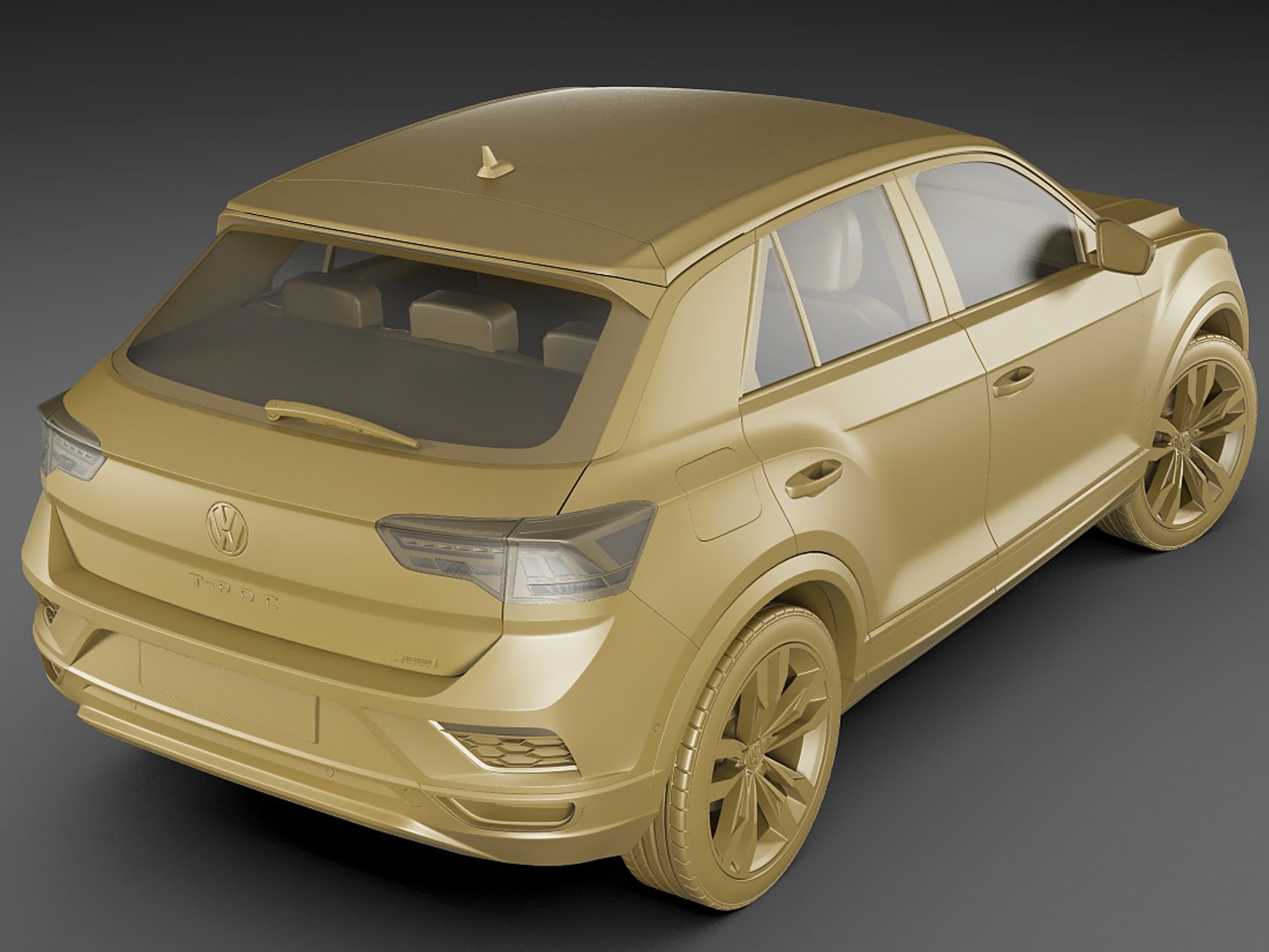 3D T-roc T Roc Model - TurboSquid 1230736