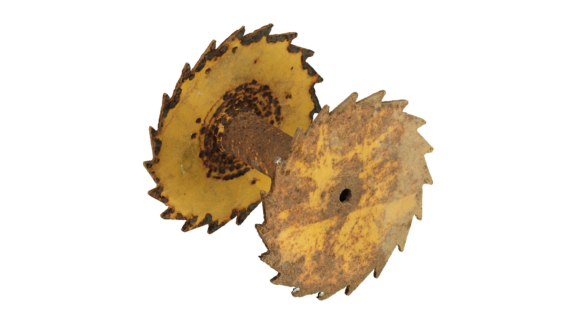 Rusty Wire Rope Spool Raw Scanned 3D - TurboSquid 1785480