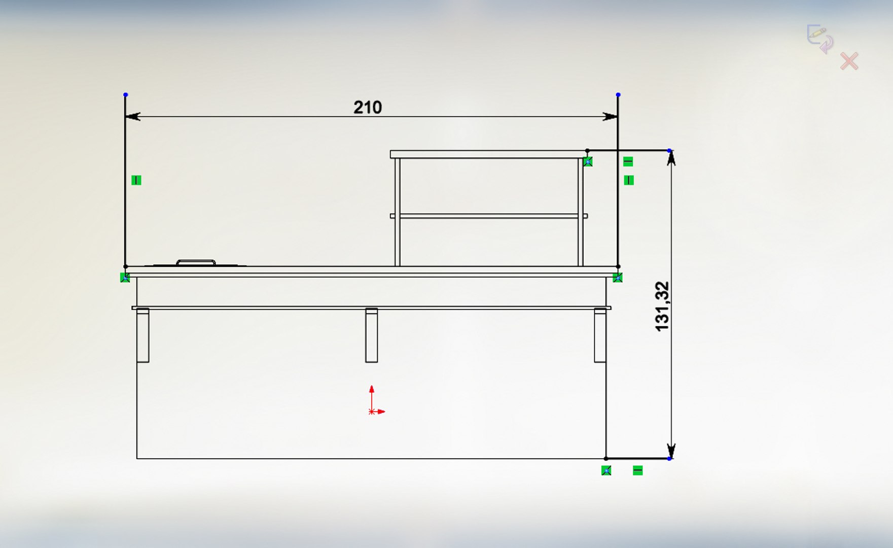 3d Buffet Model
