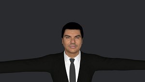 George Lopez  Hyper Realistic Full Body Fully Rigged 3D Character model