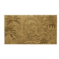 Modern Tropical Relief wall decor Relief STL Mural CNC 446