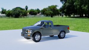 Fort f-150 one piece camouflage 3D model