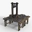 Mittelalterliche Guillotine