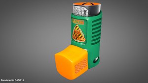 3D Inhalator Inhaler model