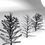 Snow Trees Set