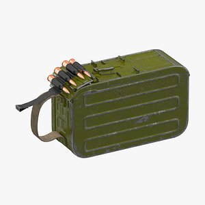 max machine gun 100 ammunition box