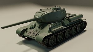 soviet tank 3D