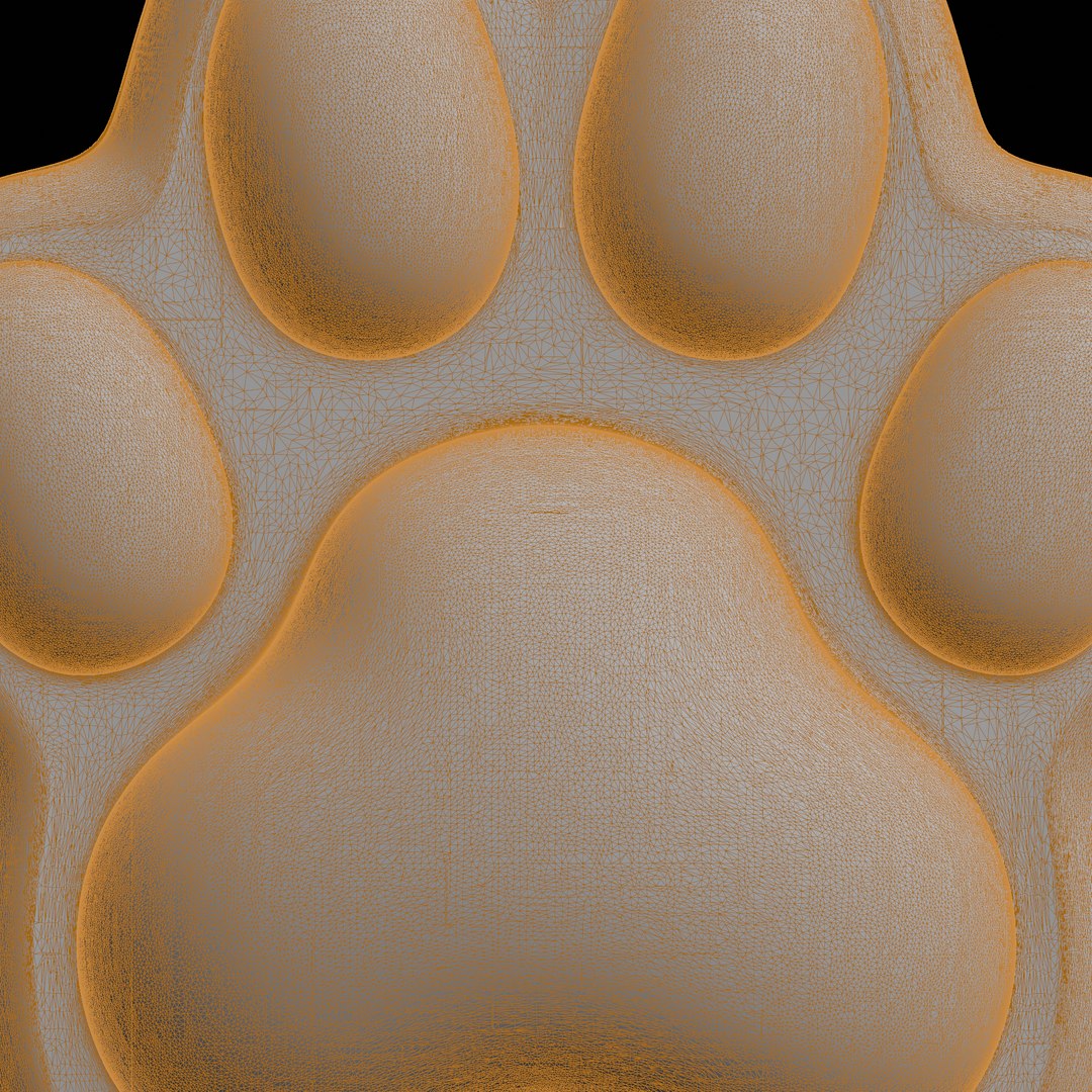 3D model Paw Print 3D Print Model Animal Decor https://p.turbosquid.com/ts-thumb/Ix/yKvitE/9k/zwireframe/png/1772542938/1920x1080/fit_q87/4f621662f24a437f81756abd6ac9046994b29327/zwireframe.jpg