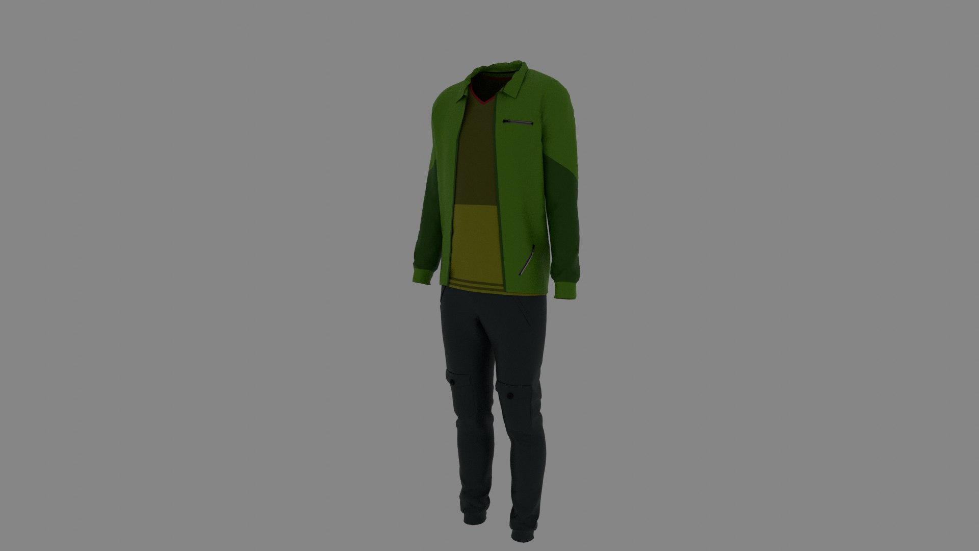Man Clothes model - TurboSquid 2004548
