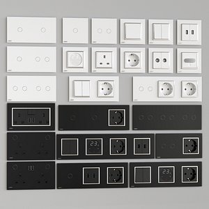 socket outlet plug 3D