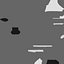 Cartoon Boat 03 - Black Pirate - Low Poly Ship