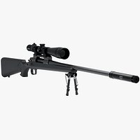 Sniper Rifle Remington 700