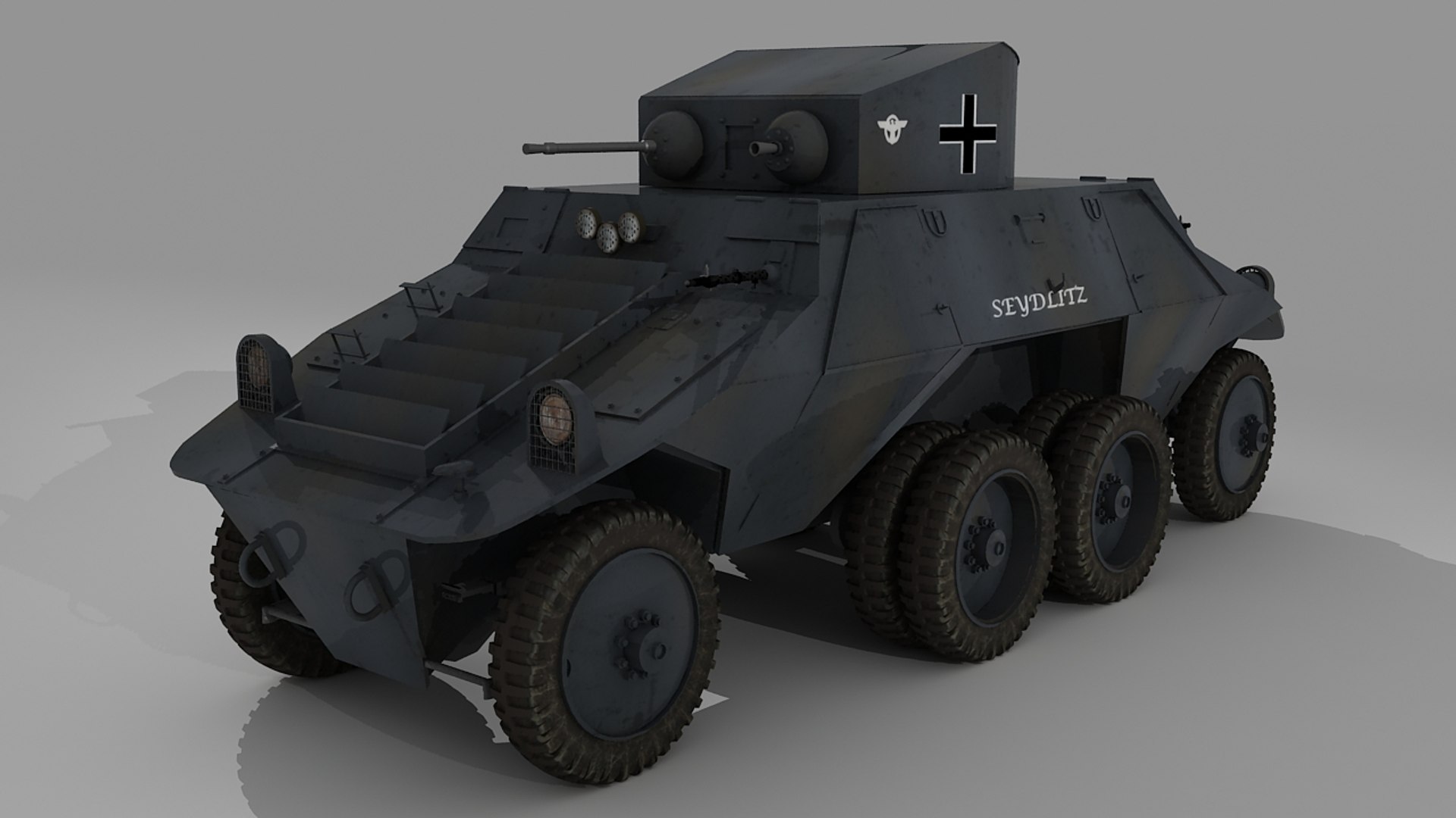 3d model adgz m35 steyr