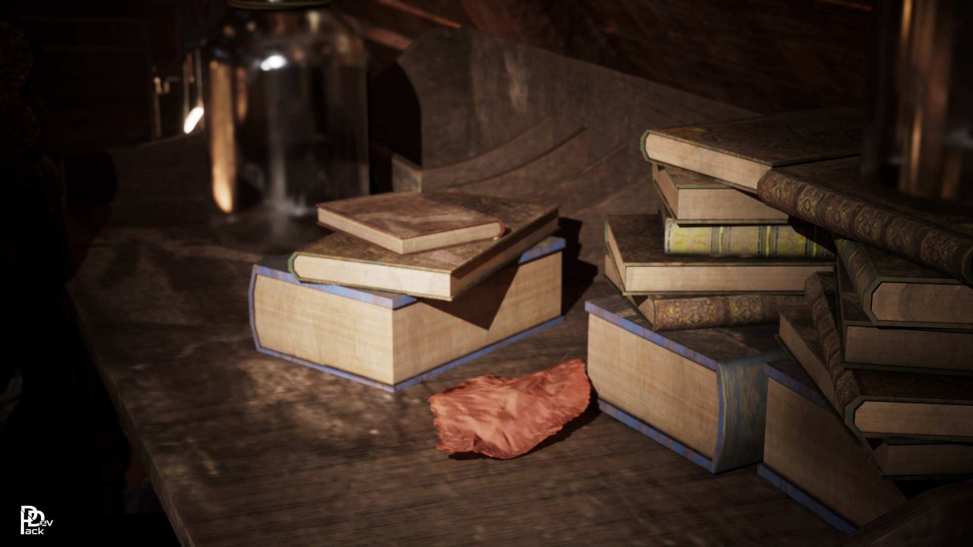 3D Model Old Attic 33 Assets - TurboSquid 2198585