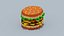 Hambúrguer Voxel