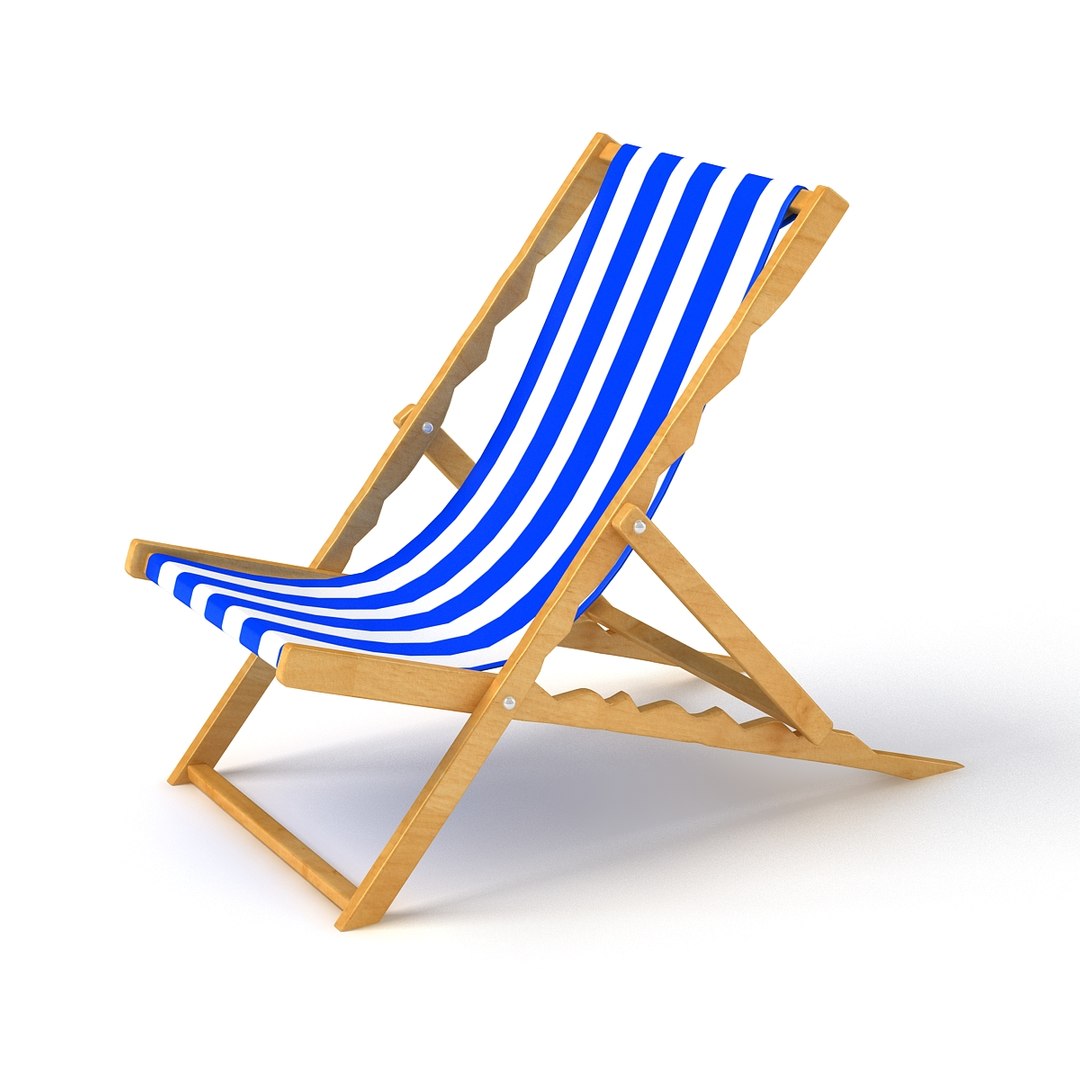 3D model beach chair - TurboSquid 1523771