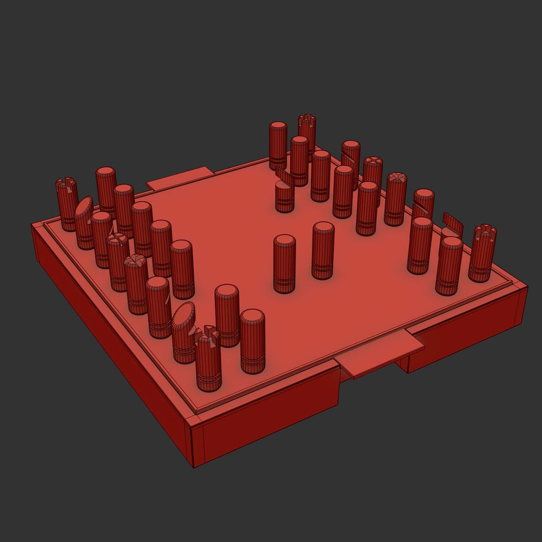 Fowler Chess Game Gift Set Ralph Lauren 3D Model - TurboSquid 2332277