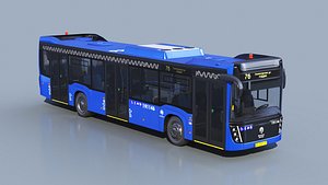 3D model bus moscow 5299