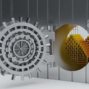 Bank Vault Open and close