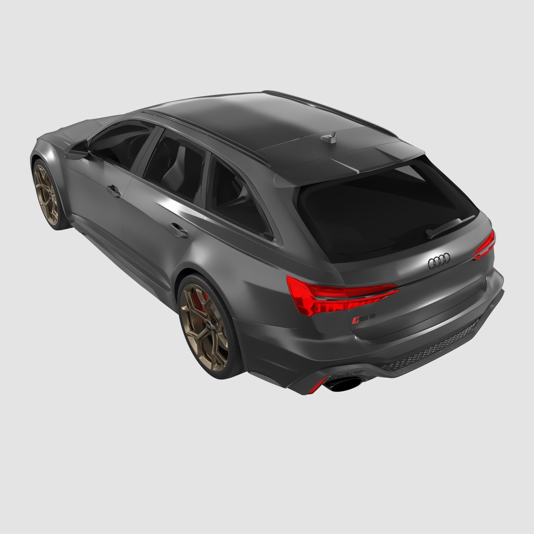 3D Audi RS6 Avant Performance 2023 - TurboSquid 1995013