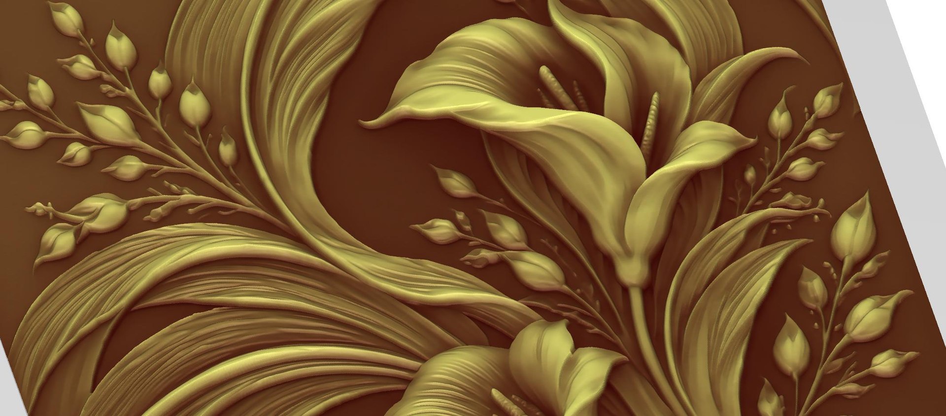 3D Modern Flowing Lily Floral mural Relief Wall Panel STL CNC 112 https://p.turbosquid.com/ts-thumb/Iy/VB23eW/5J/s5/jpg/1793232262/1920x1080/fit_q87/ae31f714f95f44ce1db0469e1130493ef72e6e88/s5.jpg