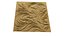Modern Flowing Lily Floral mural Relief Wall Panel STL CNC 112
