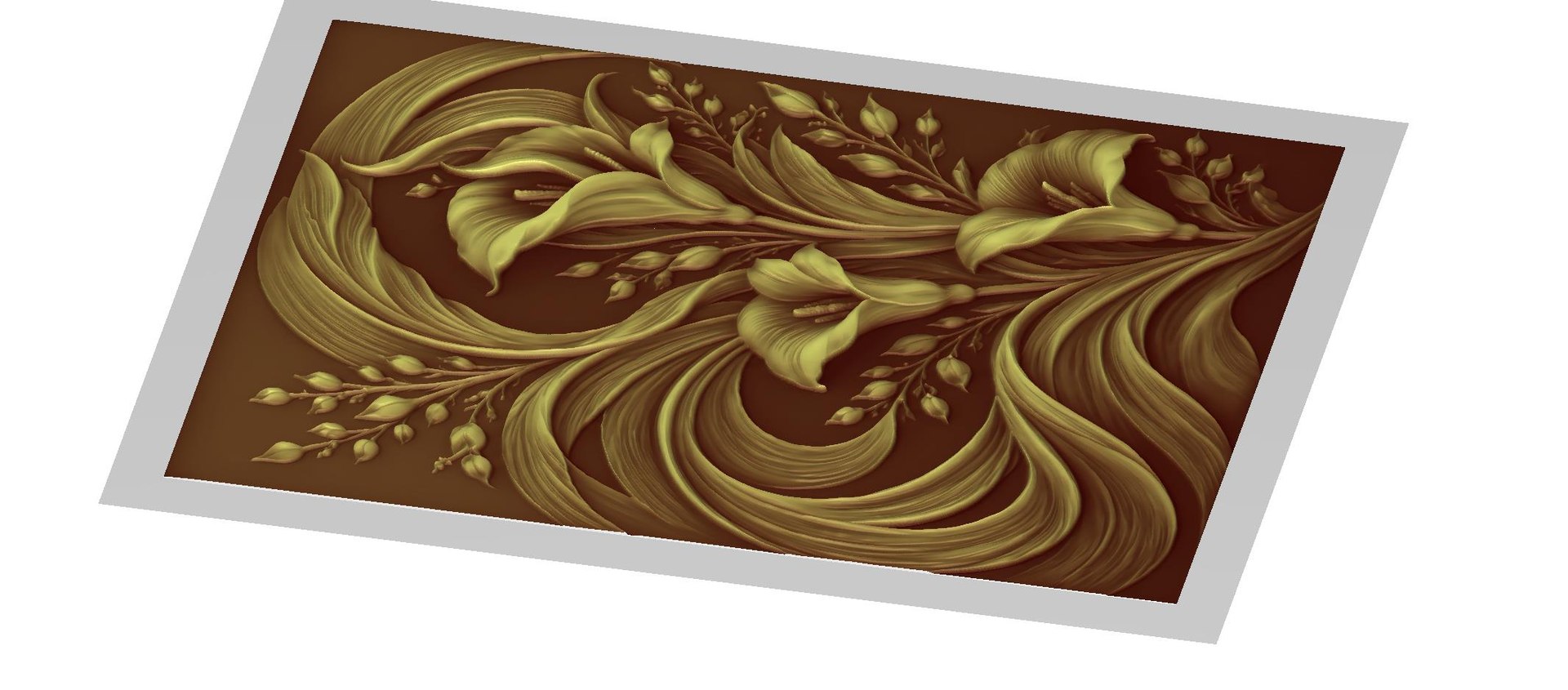 3D Modern Flowing Lily Floral mural Relief Wall Panel STL CNC 112 https://p.turbosquid.com/ts-thumb/Iy/VB23eW/ts/a63/jpg/1793232255/1920x1080/fit_q87/333243c27e321638832a75e33ab8eb612a9bf949/a63.jpg