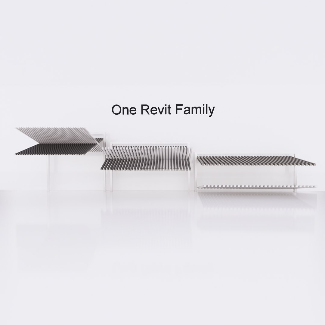 3D Gate Revit Family TurboSquid 1497710