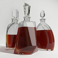 Whisky decanter set