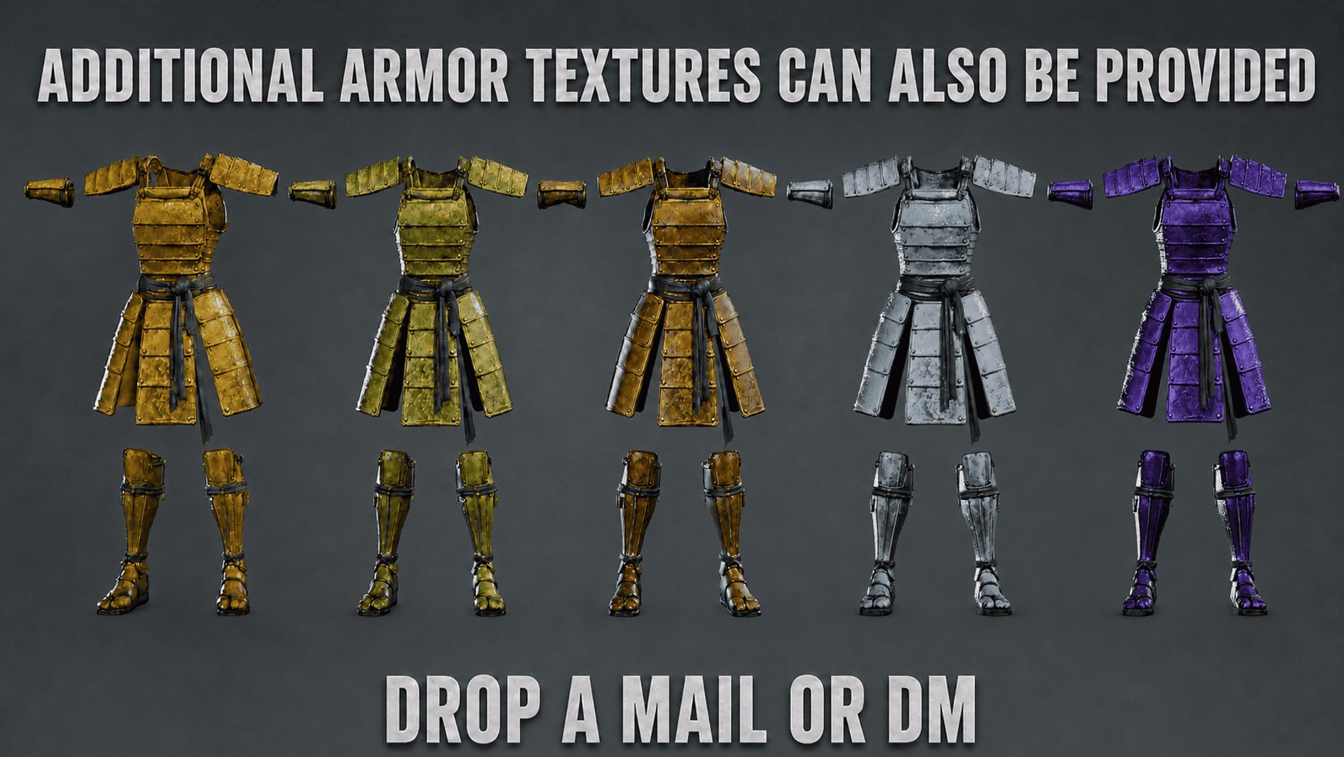 3D Samurai Warrior Female - Rigged - TurboSquid 2639636