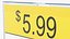 Plastic Label Holder with Barcode