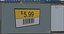 Plastic Label Holder with Barcode