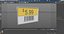 Plastic Label Holder with Barcode