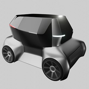 3D compact concept car