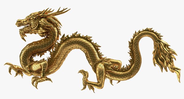 3d Chinese Dragons Model - Turbosquid 1384013