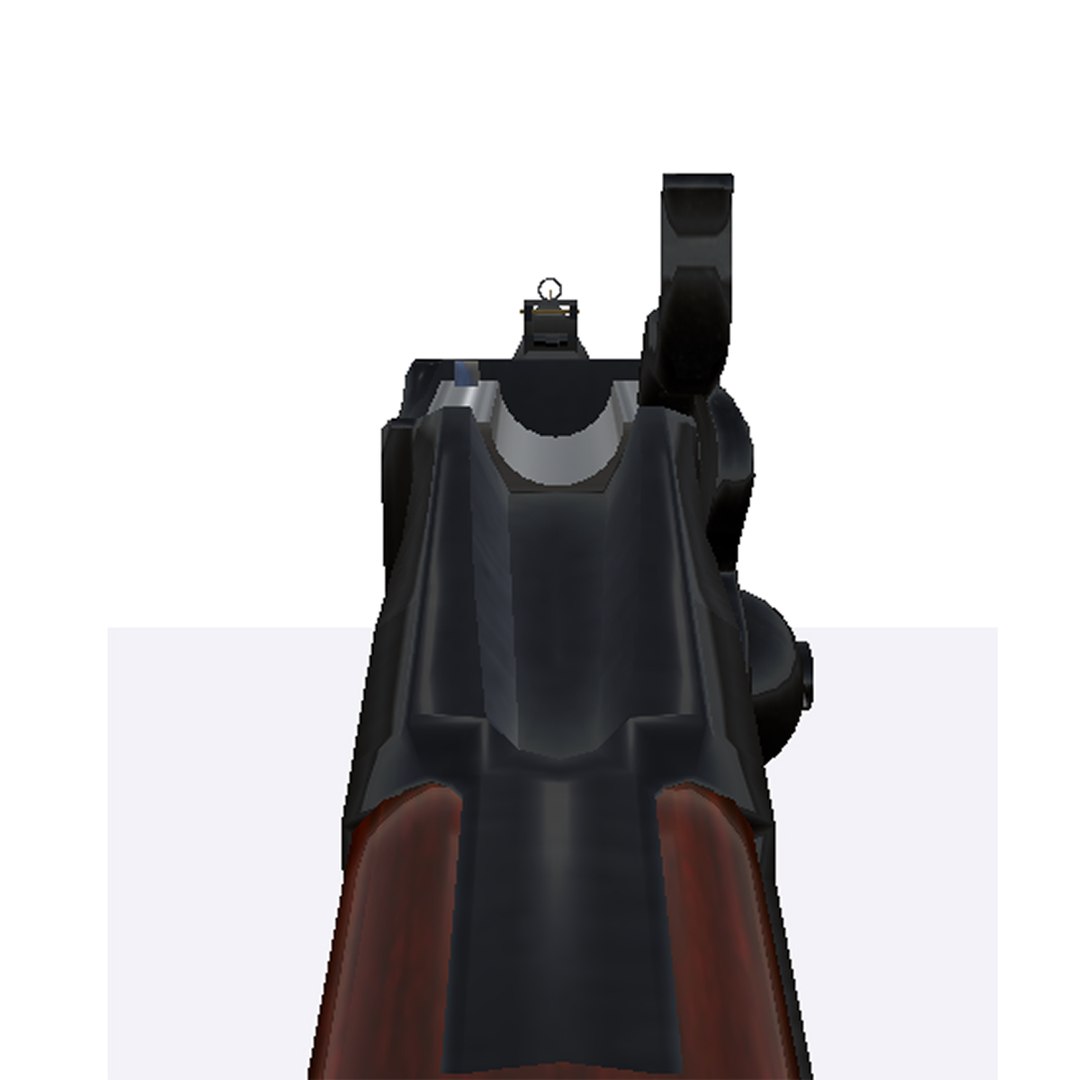 3d Model Of Sharps Rifle