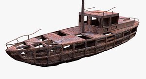 3d wreck model