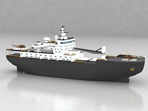 military ship