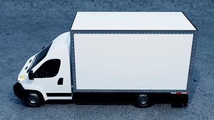 3D Box Truck model