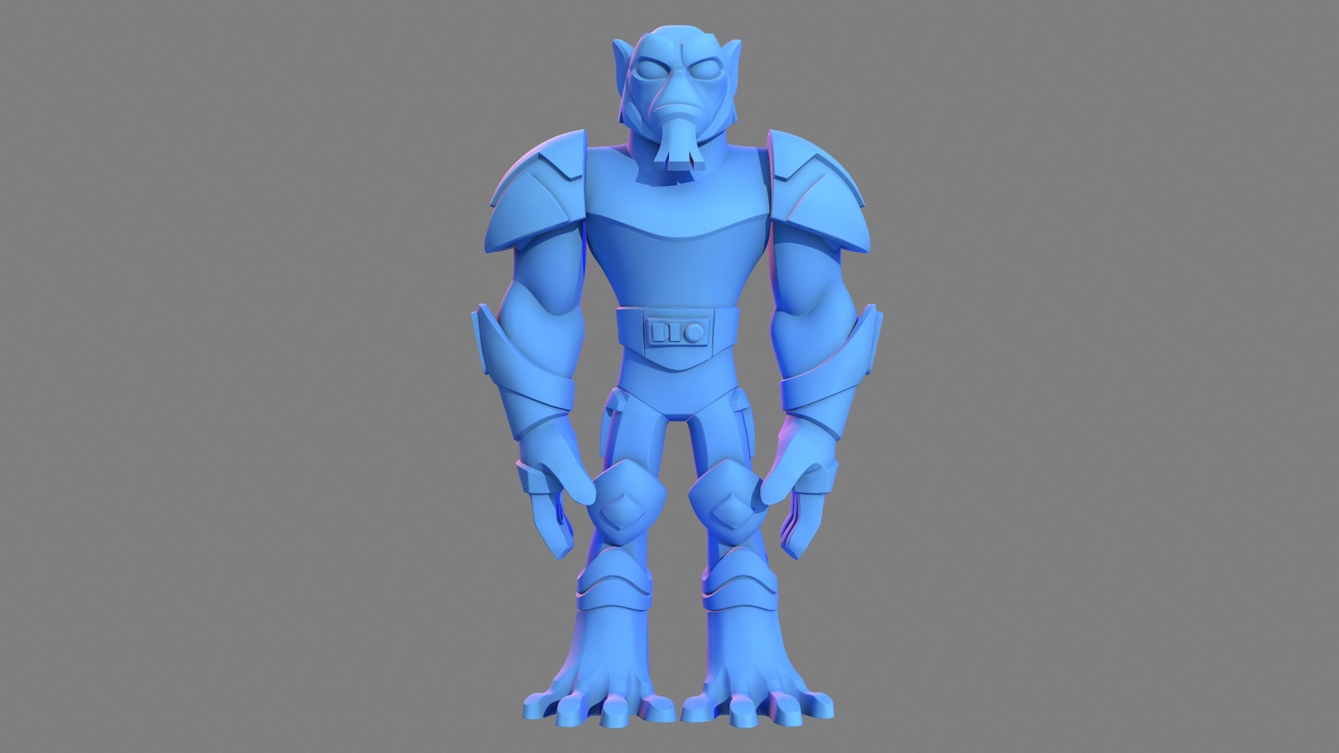 3D Character - Cartoon Rebel - TurboSquid 1552387