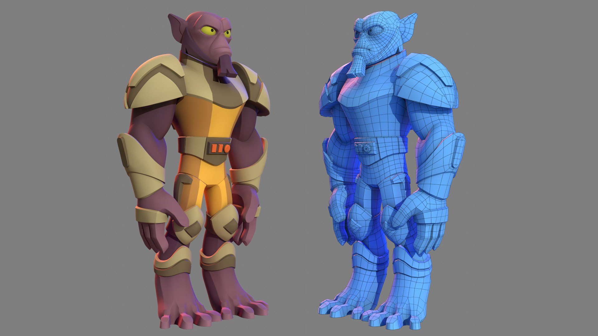 3D character - cartoon rebel - TurboSquid 1552387