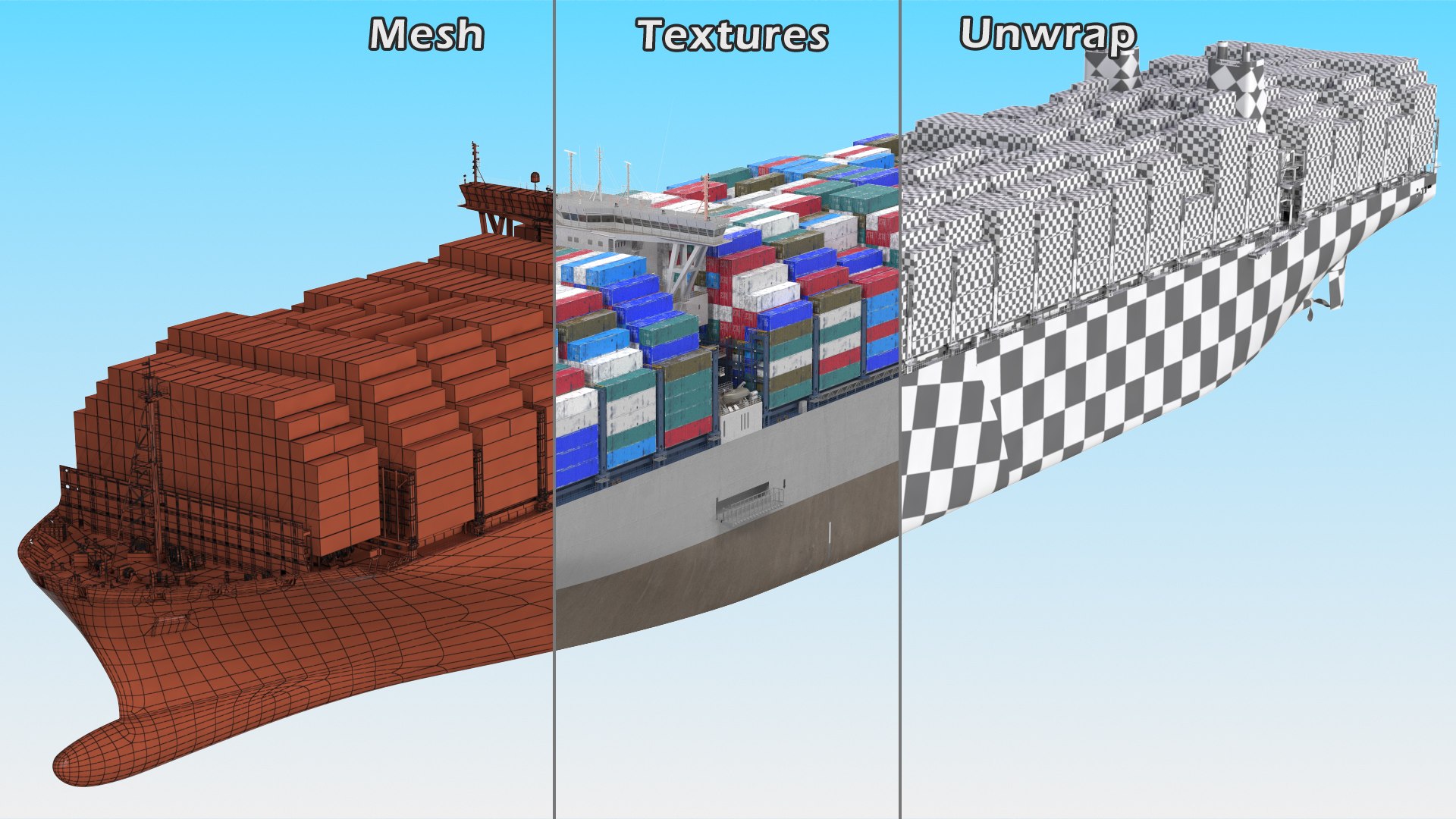 Container Ship Loaded 3D model https://p.turbosquid.com/ts-thumb/Iy/gfBQp0/Ak/containershiploaded3dmodel031/jpg/1629845920/1920x1080/fit_q87/cfd763d8ff23b59e41ed89a8eaae3d443fd526d9/containershiploaded3dmodel031.jpg